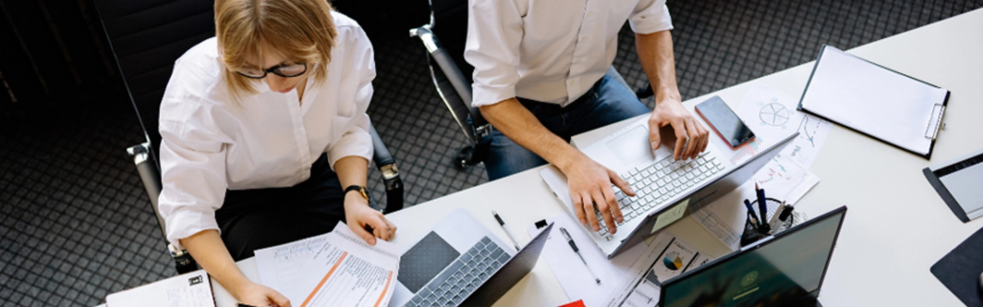 Desk workers